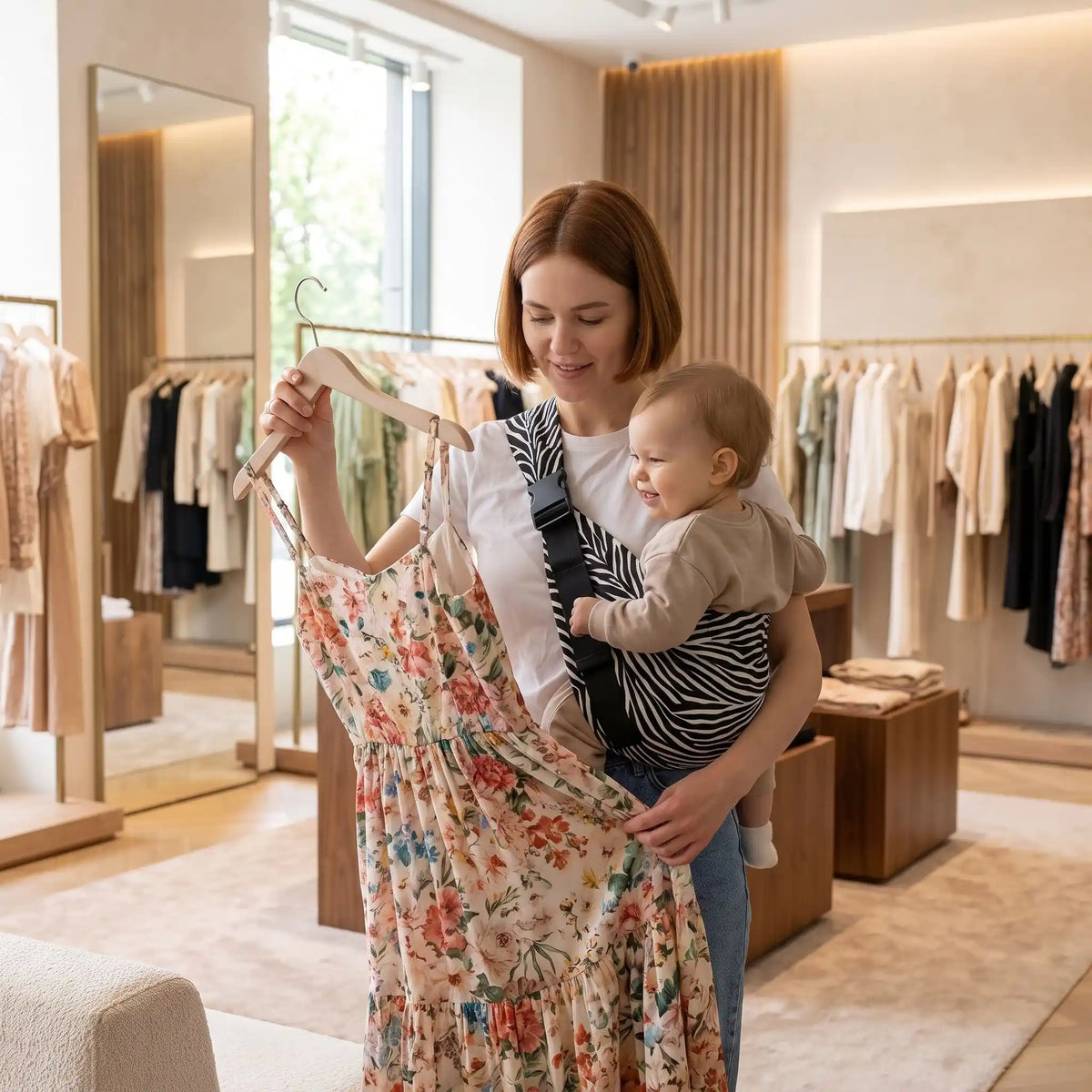Porte bebe | Ergonomique - Grandir Heureux
